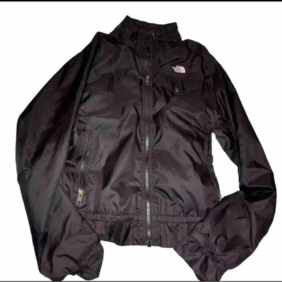 The North Face Jackets & Blazers - North Face Jacket Womens Medium Black Windwall Full Zip Up Sweater Coat